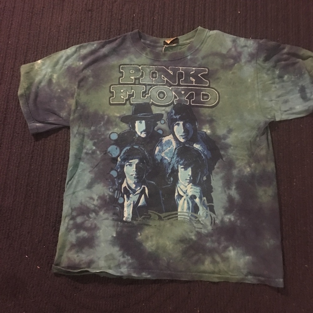 Tie Dye Pink Floyd Shirt